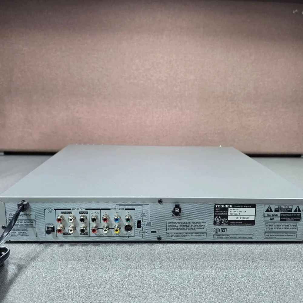 Samsung DVD/VHS Dual Deck Player DVD-V5500 4-Head Hi-Fi DVD NOT WORKING